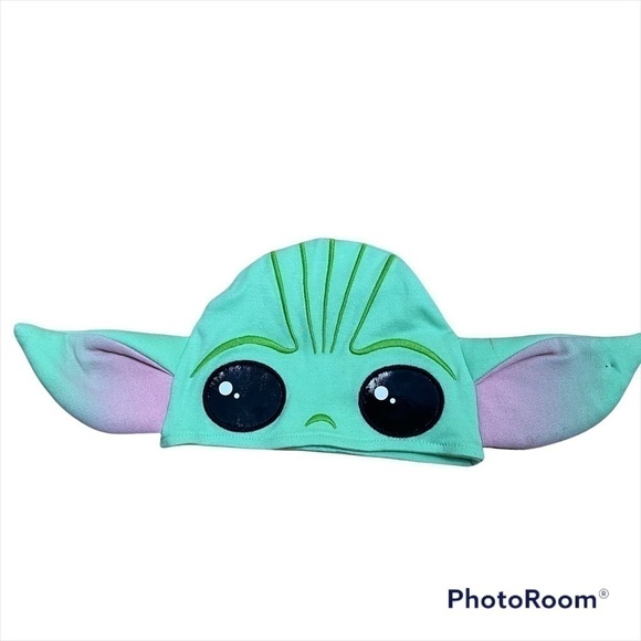 Disney Baby Yoda Star Wars Knit Hat 6-9 Months Green - Picture 1 of 4